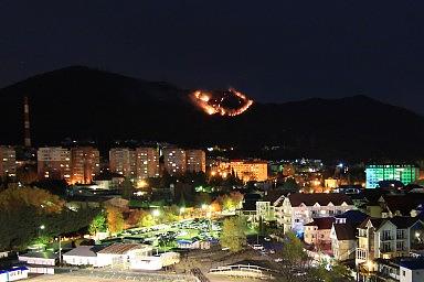 Пожар на Лысой горе 23-25 ноября 2015 года