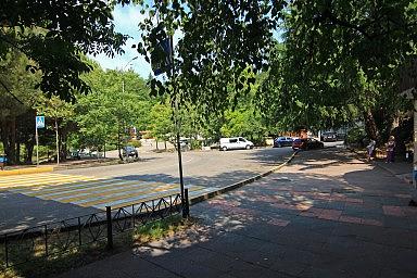 Верхняя часть улицы Партизанской. Лазаревское 2020
