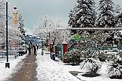Городской парк. Лазаревское, зима, 2012 года