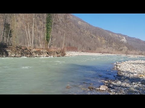 Лазаревское, село Алексеевка - лесная прогулка через ручьи к реке. 22.02.2022