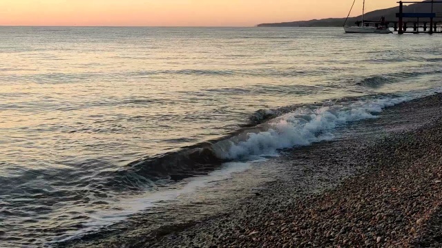 Лазаревское, 8 октября, последний закат