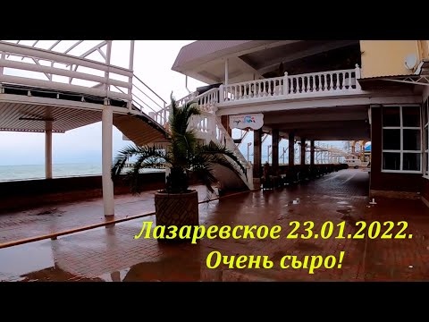 Очень сыро! 23.01.2022. Лазаревское