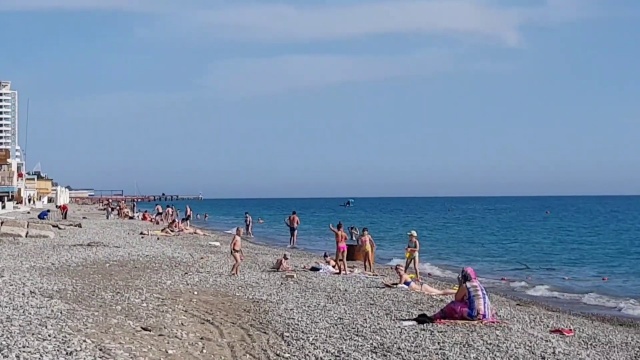 Пляж свирский в лазаревском фото