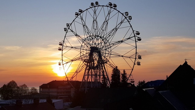 Лазаревское. Закат.