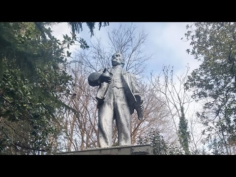 Лазаревское, тихо и спокойно, маленький Рай, прогулка по городу 16.01.2022