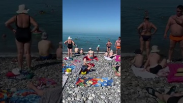 Лазаревское 5.07.2022. Ура, водичка прогрелась!