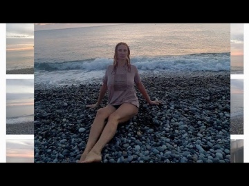 Лазаревское, 5 ноября 2022 - только искупалась в море, температура воды +17.5