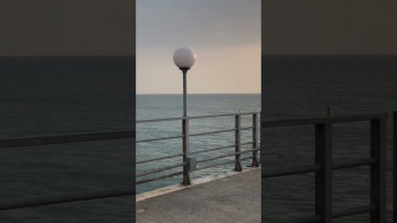 Лазаревское 2021 18 октября, пляж после большого шторма