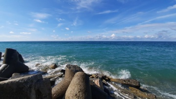 Пляж, который развалила природа. Лазаревское 2021